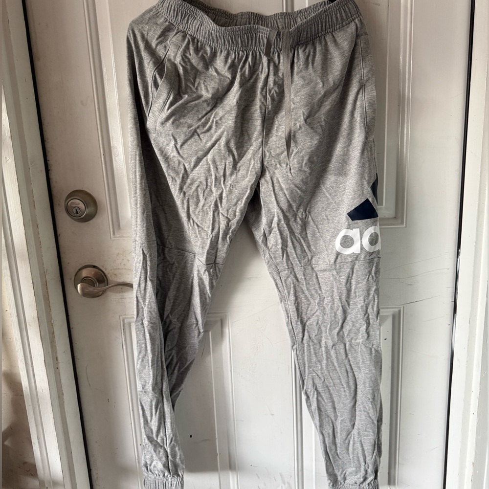 Adidas Heather Gray Sweatpants